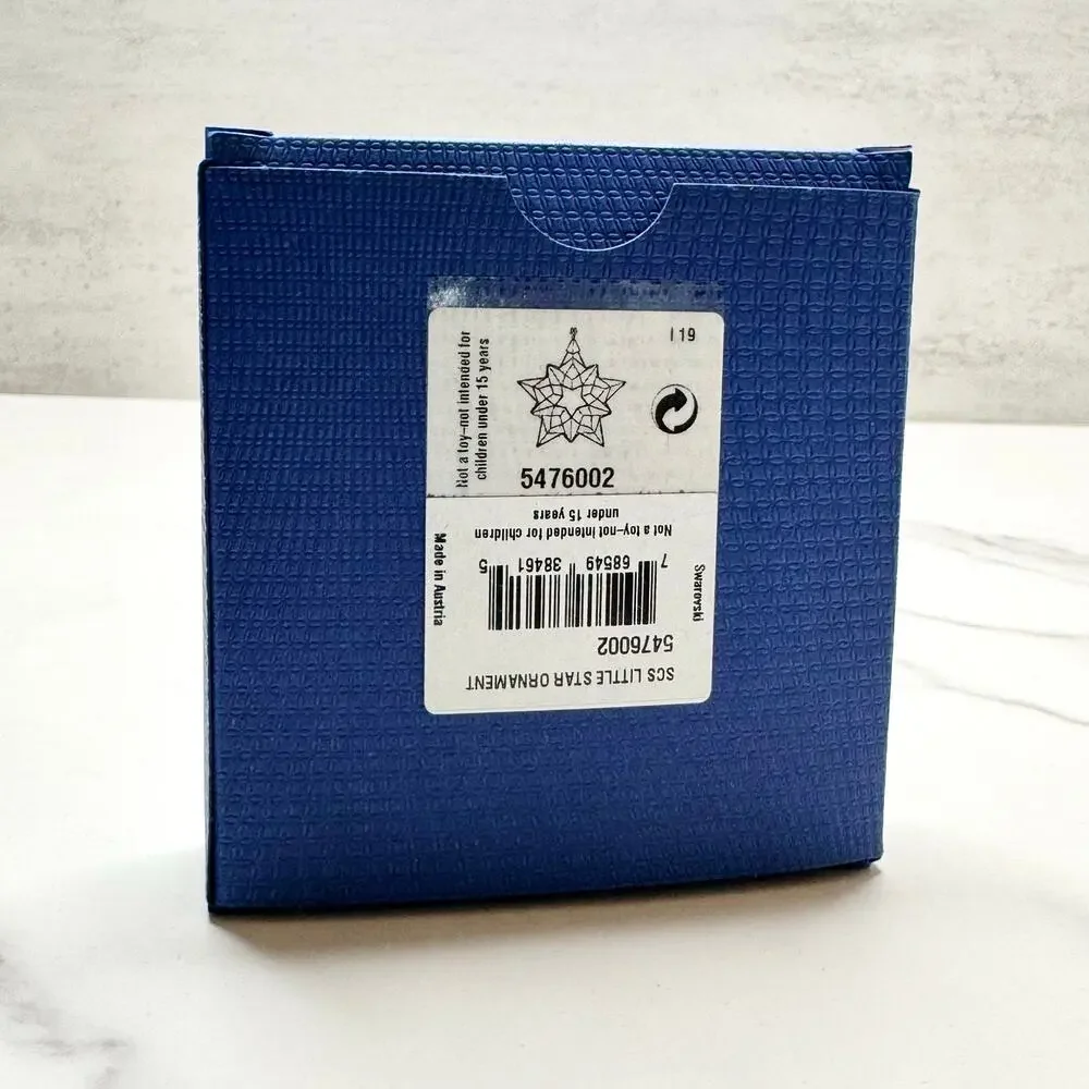 Swarovski | SCS Gold Little Star Ornament